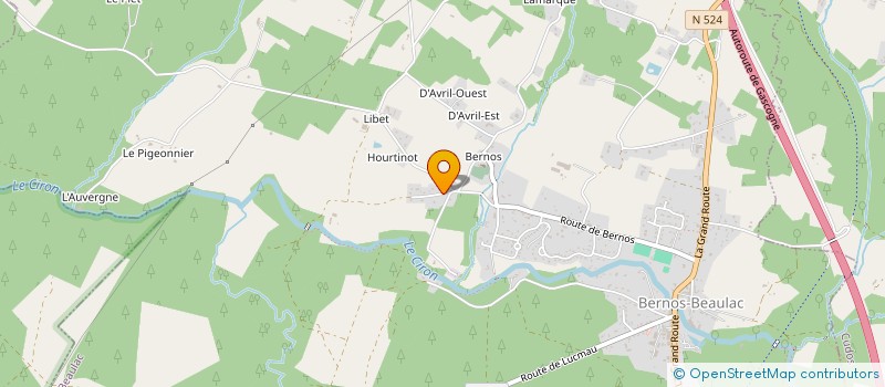 localisation de l'entreprise MONSIEUR ALAIN JOUGUET  BAZAS