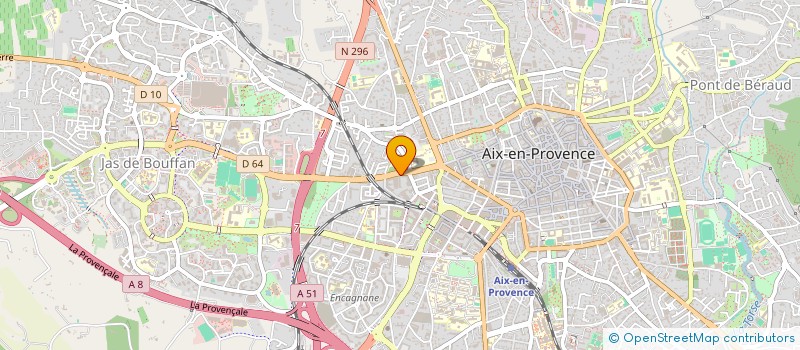 localisation de l'entreprise MONSIEUR ALAIN JOURDAN à AIX-EN-PROVENCE