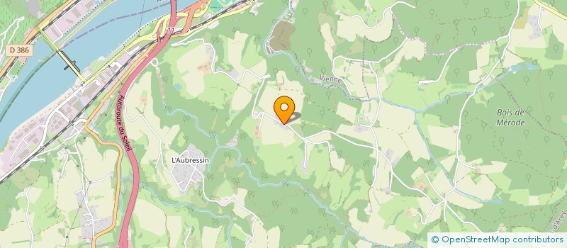 localisation de l'entreprise MONSIEUR ALAIN JOURDAN  REVENTIN-VAUGRIS