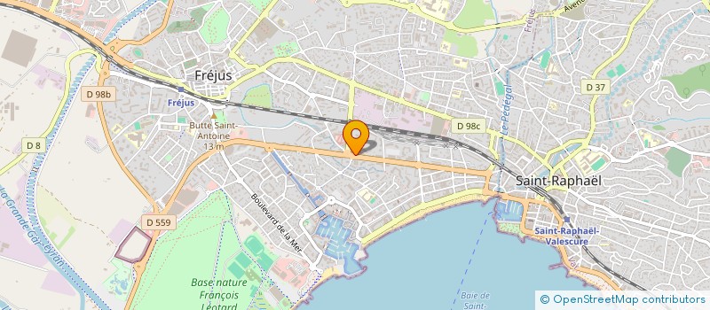 localisation de l'entreprise MONSIEUR ALAIN KADDOUR à FREJUS