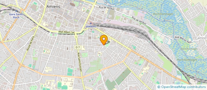 localisation de l'entreprise MONSIEUR ALAIN KANDHAD SILAHO  AMIENS