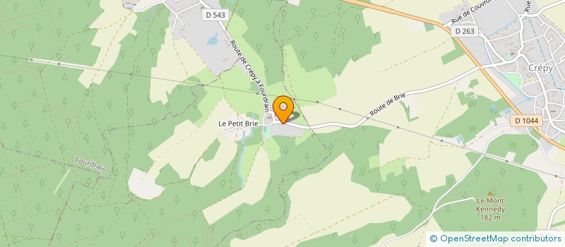 localisation de l'entreprise MONSIEUR ALAIN KASZAK  BRIE