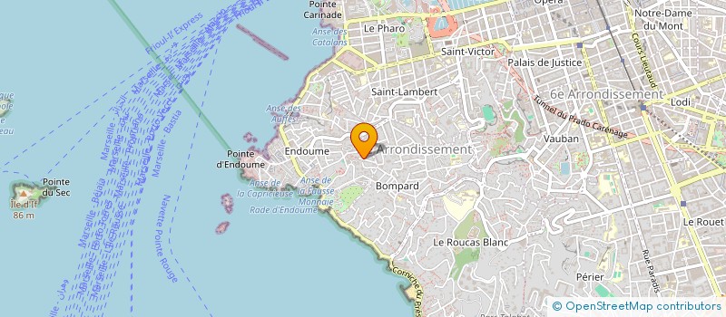 localisation de l'entreprise MONSIEUR ALAIN KEUCHGUERIAN à MARSEILLE 7EME