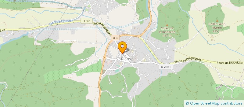 localisation de l'entreprise MONSIEUR ALAIN KEVORKIAN à RIANS