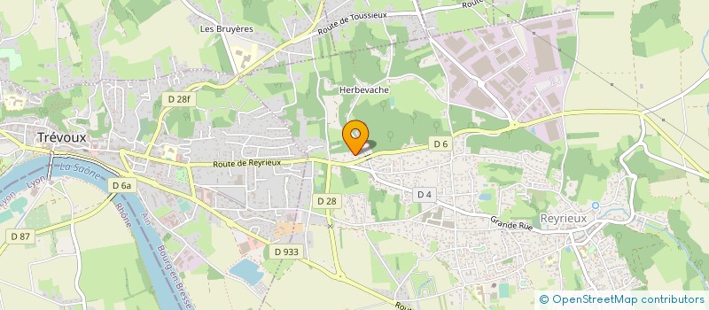 localisation de l'entreprise MONSIEUR ALAIN KILMAN à REYRIEUX