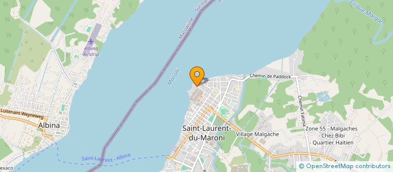 localisation de l'entreprise MONSIEUR ALAIN KINOSKY à SAINT-LAURENT-DU-MARONI