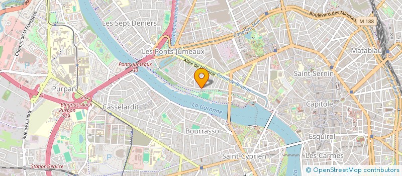 localisation de l'entreprise MONSIEUR ALAIN KLARSFELD à TOULOUSE