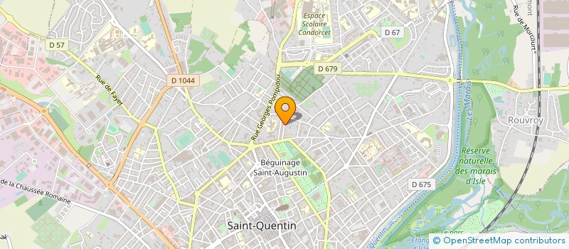 localisation de l'entreprise MONSIEUR ALAIN KLEIMAN à SAINT-QUENTIN