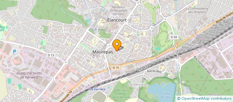 localisation de l'entreprise MONSIEUR ALAIN KOENEN  MAUREPAS