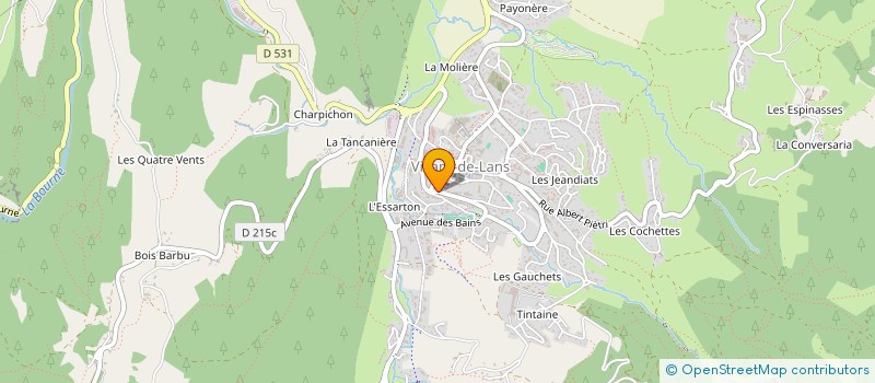 localisation de l'entreprise MONSIEUR ALAIN KOSANOUVONG à VILLARD-DE-LANS