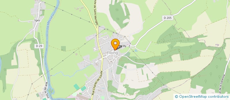 localisation de l'entreprise MONSIEUR ALAIN KOWAL  FLOING