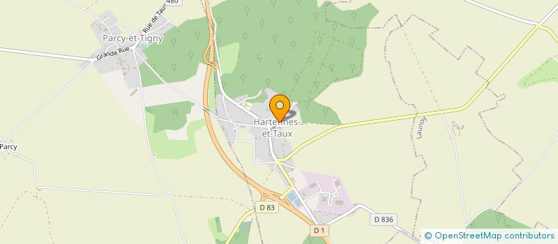 localisation de l'entreprise MONSIEUR ALAIN KOWALCZYK  HARTENNES-ET-TAUX