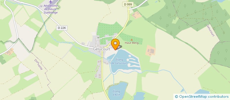 localisation de l'entreprise MONSIEUR ALAIN L HUILLIER  GELUCOURT