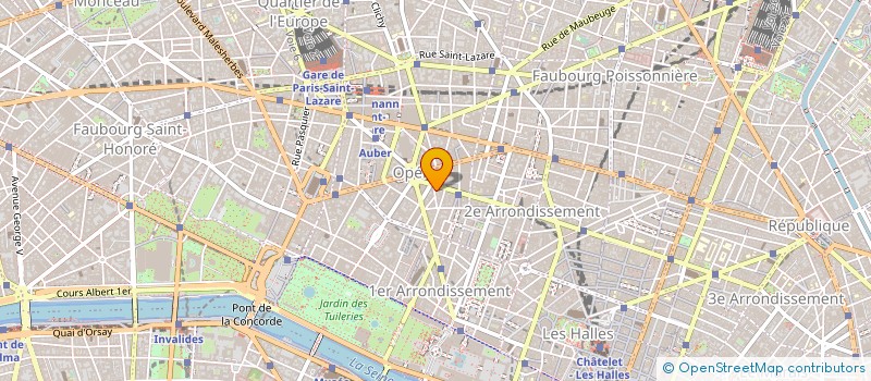 localisation de l'entreprise MONSIEUR ALAIN L'HUILLIER à PARIS