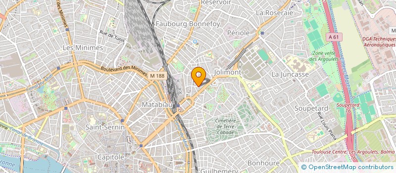 localisation de l'entreprise MONSIEUR ALAIN LABORIE à TOULOUSE