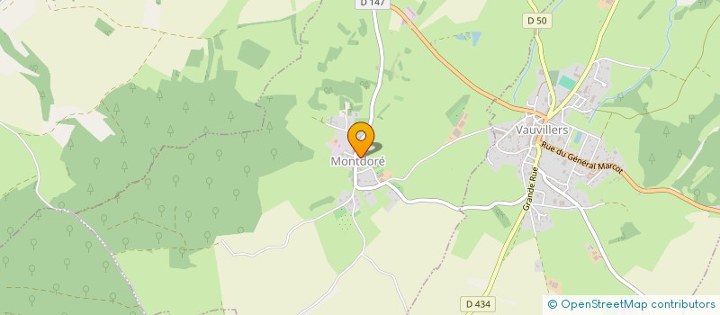 localisation de l'entreprise MONSIEUR ALAIN LABREUCHE  MONTDORE