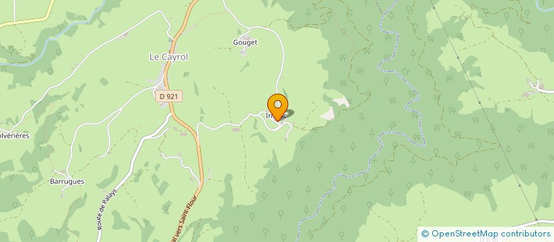 localisation de l'entreprise MONSIEUR ALAIN LACAN  LE CAYROL