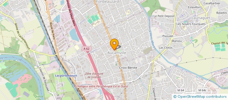 localisation de l'entreprise MONSIEUR ALAIN LACARRAU  SAINT-ALBAN