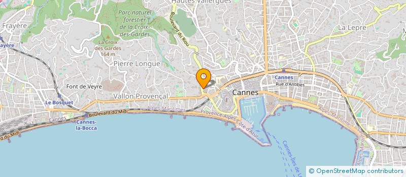 localisation de l'entreprise MONSIEUR ALAIN LACHAIZE à CANNES