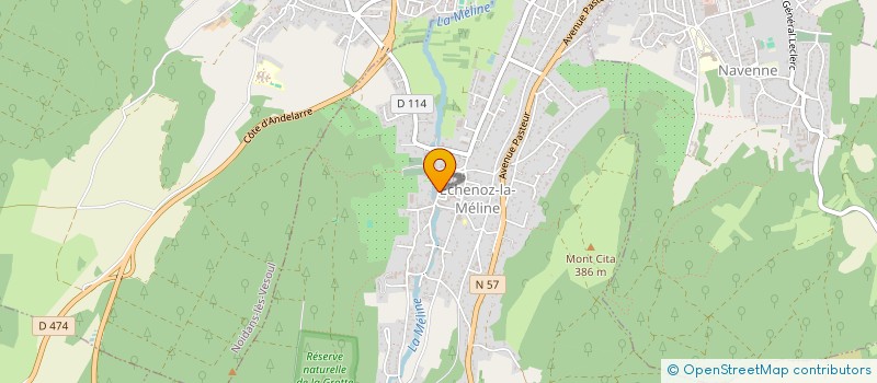 localisation de l'entreprise MONSIEUR ALAIN LACROIX  VAIVRE-ET-MONTOILLE