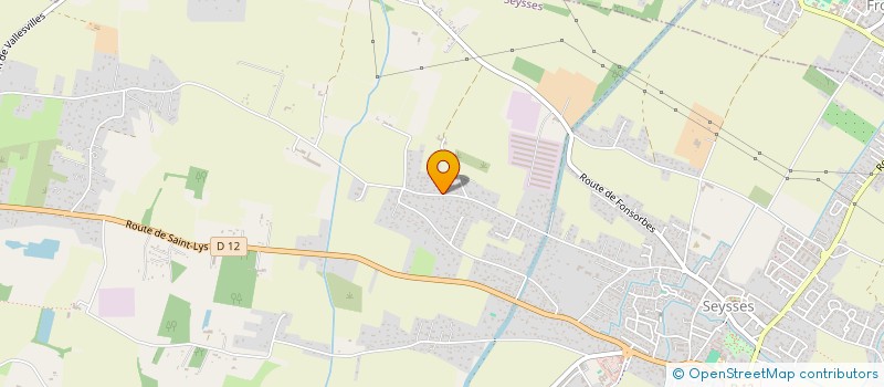 localisation de l'entreprise MONSIEUR ALAIN LAFAGE  SEYSSES
