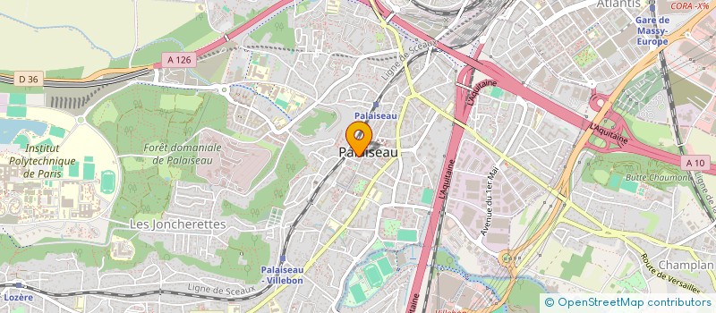 localisation de l'entreprise MONSIEUR ALAIN LAFARGE à PALAISEAU