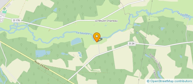 localisation de l'entreprise MONSIEUR ALAIN LAGOGUE  CLEMONT