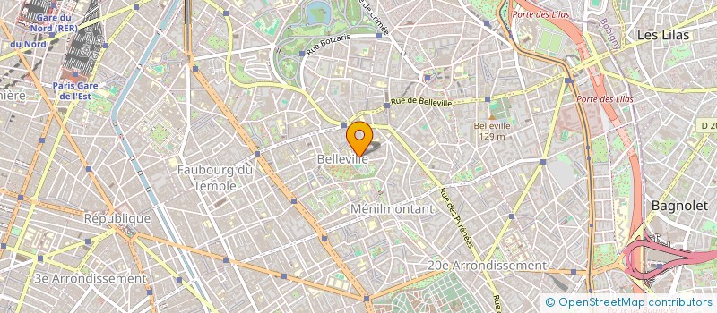 localisation de l'entreprise MONSIEUR ALAIN LAGORCE  PARIS