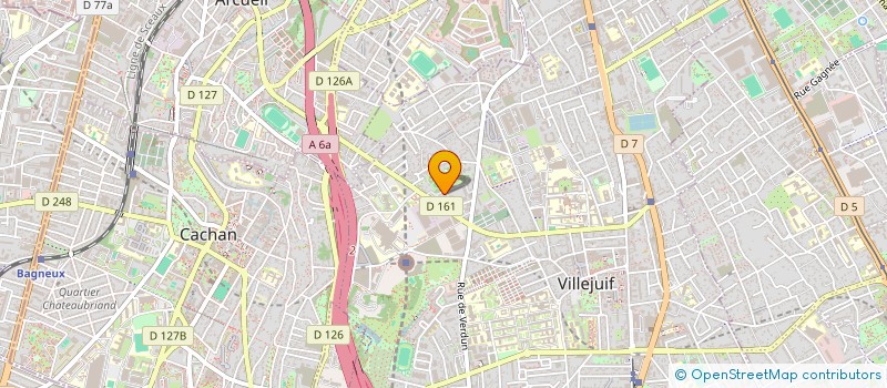 localisation de l'entreprise MONSIEUR ALAIN LAHBIB  VILLEJUIF