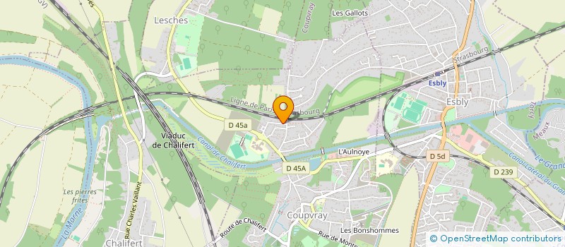 localisation de l'entreprise MONSIEUR ALAIN LAINE à COUPVRAY