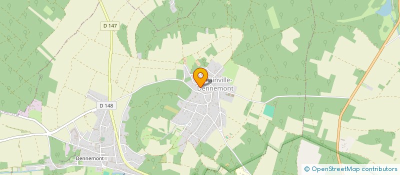 localisation de l'entreprise MONSIEUR ALAIN LAMBERT  FOLLAINVILLE-DENNEMONT