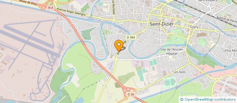 localisation de l'entreprise MONSIEUR ALAIN LAMBERTH à SAINT-DIZIER