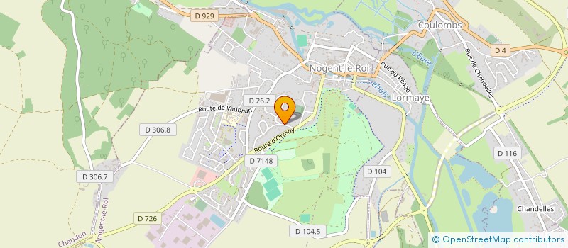 localisation de l'entreprise MONSIEUR ALAIN LAMBOURG à NOGENT-LE-ROI