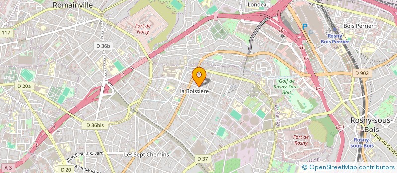 localisation de l'entreprise MONSIEUR ALAIN LAMEIRAS-MOREIRA à MONTREUIL
