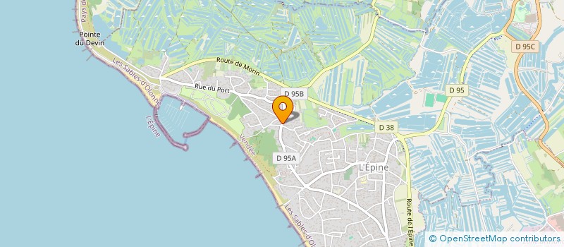 localisation de l'entreprise MONSIEUR ALAIN LAMOUR à L'EPINE
