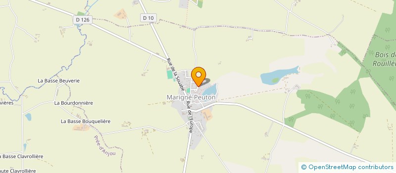 localisation de l'entreprise MONSIEUR ALAIN LANDELLE à MARIGNE-PEUTON