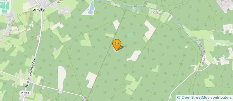 localisation de l'entreprise MONSIEUR ALAIN LANGLAIS  YVRE-LE-POLIN