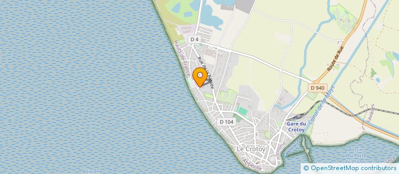 localisation de l'entreprise MONSIEUR ALAIN LANGLOIS à LE CROTOY
