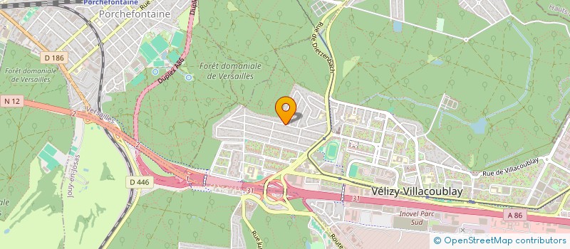 localisation de l'entreprise MONSIEUR ALAIN LANIESSE à VELIZY-VILLACOUBLAY