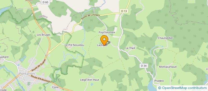 localisation de l'entreprise MONSIEUR ALAIN LANIQUE à SAINT-HILAIRE-LE-CHATEAU