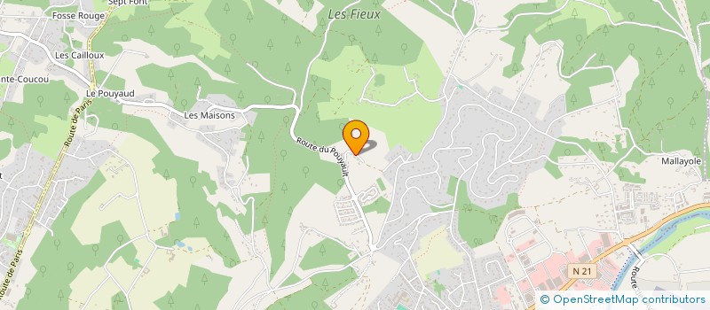 localisation de l'entreprise MONSIEUR ALAIN LANUSSE à TRELISSAC