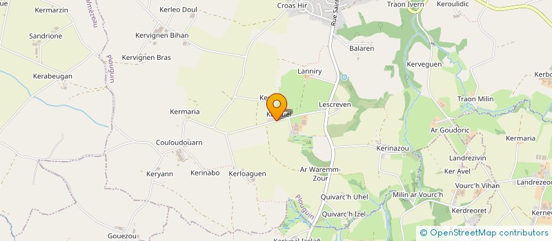 localisation de l'entreprise MONSIEUR ALAIN LAOT  PLOUGUIN