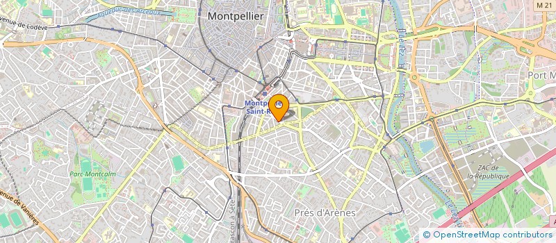 localisation de l'entreprise MONSIEUR ALAIN LAPIERRE à MONTPELLIER