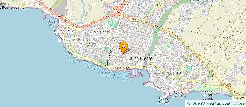 localisation de l'entreprise MONSIEUR ALAIN LAPOUJADE à SAINT-PIERRE
