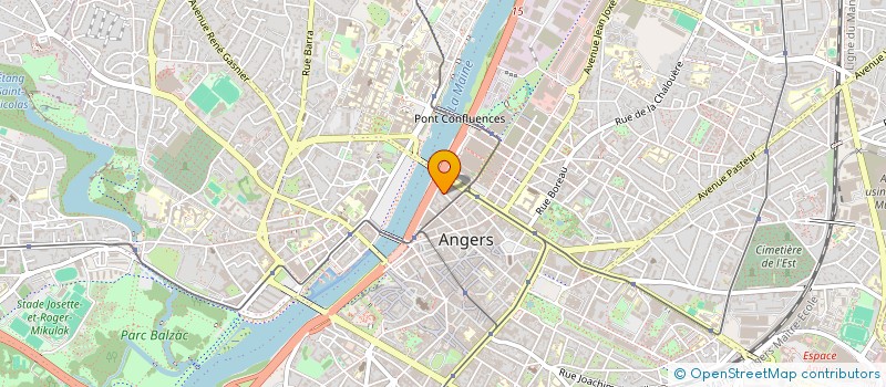 localisation de l'entreprise MONSIEUR ALAIN LARMET à ANGERS