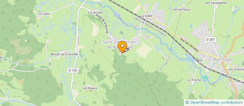 localisation de l'entreprise MONSIEUR ALAIN LAROCHE  TORCY