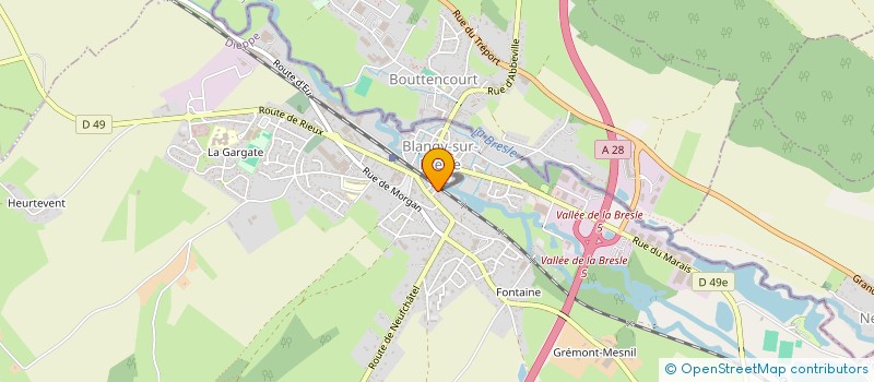 localisation de l'entreprise MONSIEUR ALAIN LAROQUE à BLANGY-SUR-BRESLE