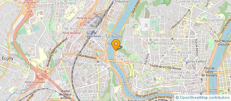 localisation de l'entreprise MONSIEUR ALAIN LARQUEMIN  LYON