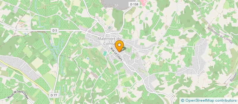 localisation de l'entreprise MONSIEUR ALAIN LARRERE  MALEMORT-DU-COMTAT