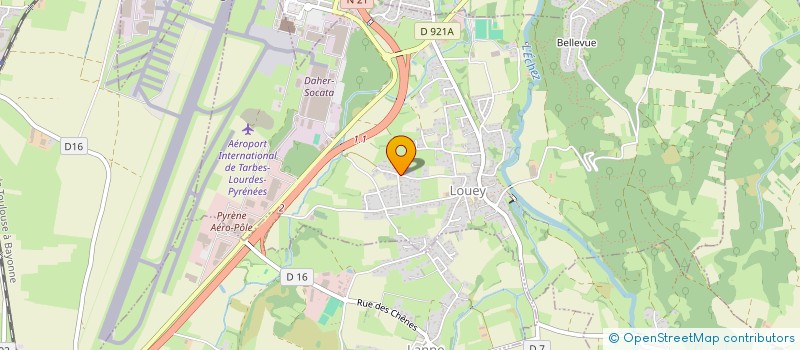 localisation de l'entreprise MONSIEUR ALAIN LARREY  LOUEY